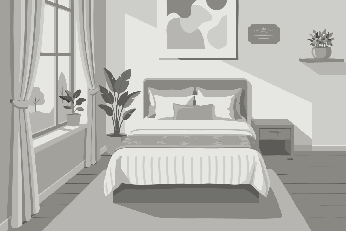 Twin Room with Mountain View